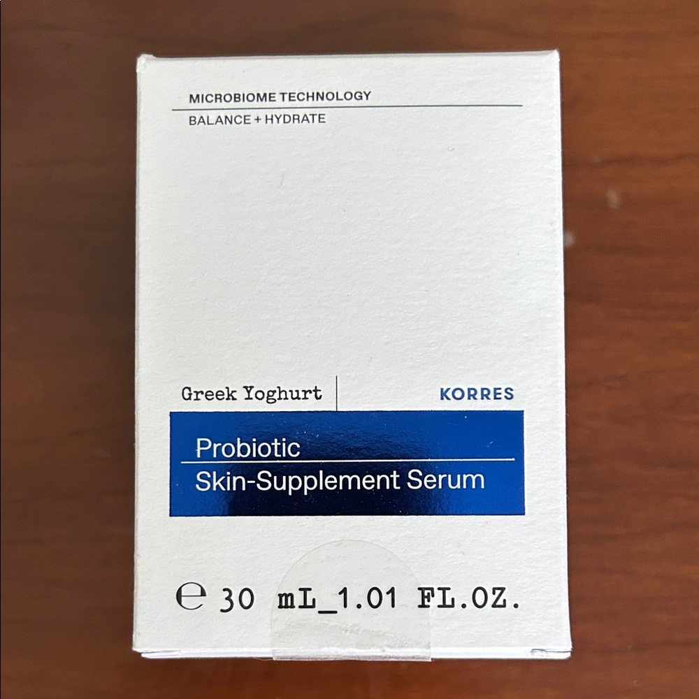 Korres Probiotic Skin-Supplement Serum - White and Blue